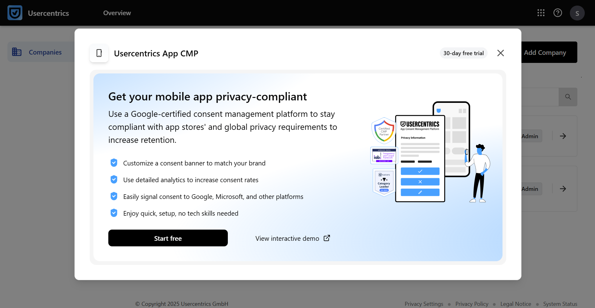 Exploring the App CMP product