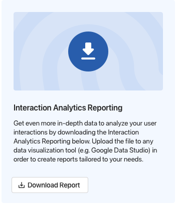 Interaction Analytics Reporting