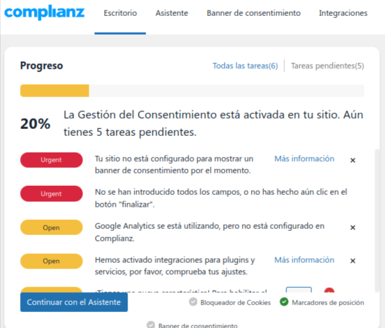 Ejemplo Complianz