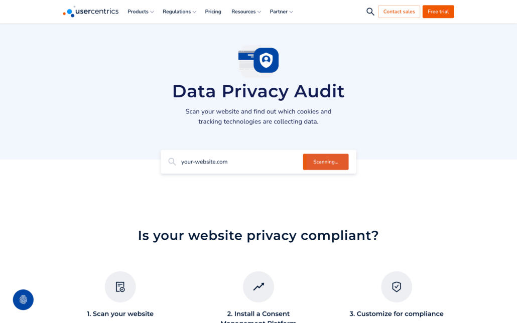 Data privacy audit