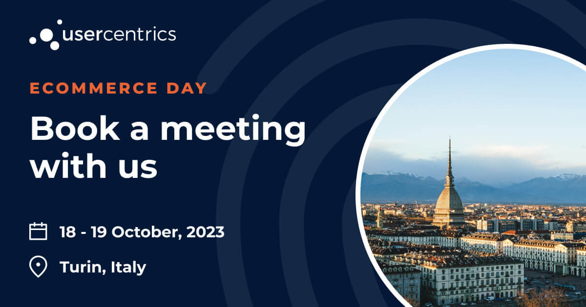 Get a free consultation with Usercentrics’ experts at EcommerceDay