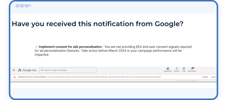 Have you received this notification from Google?
