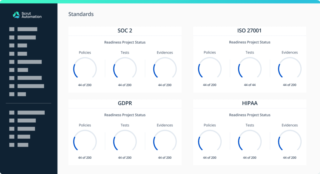 Image of the Scrut Automation interface