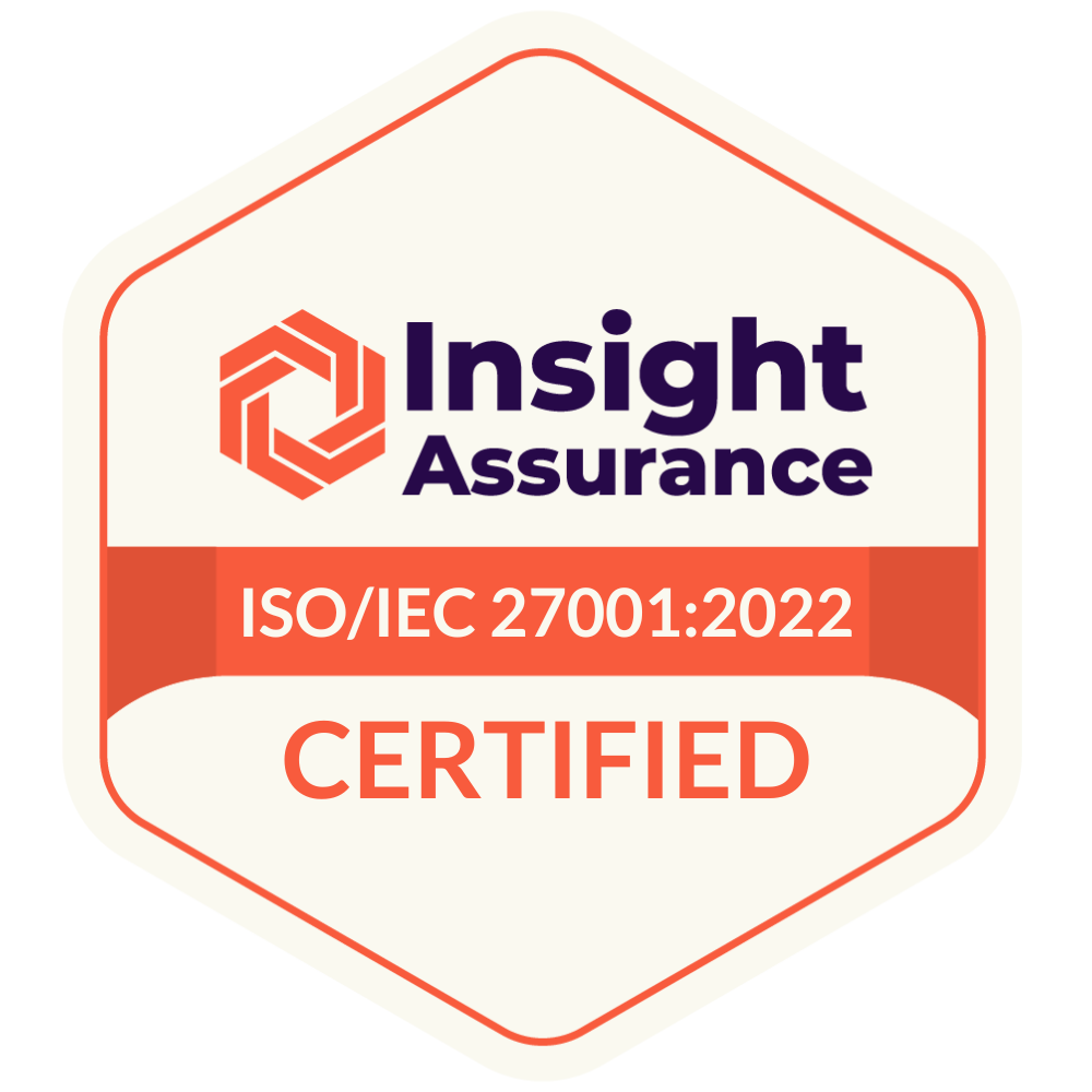 ISO/EC 27001 certified