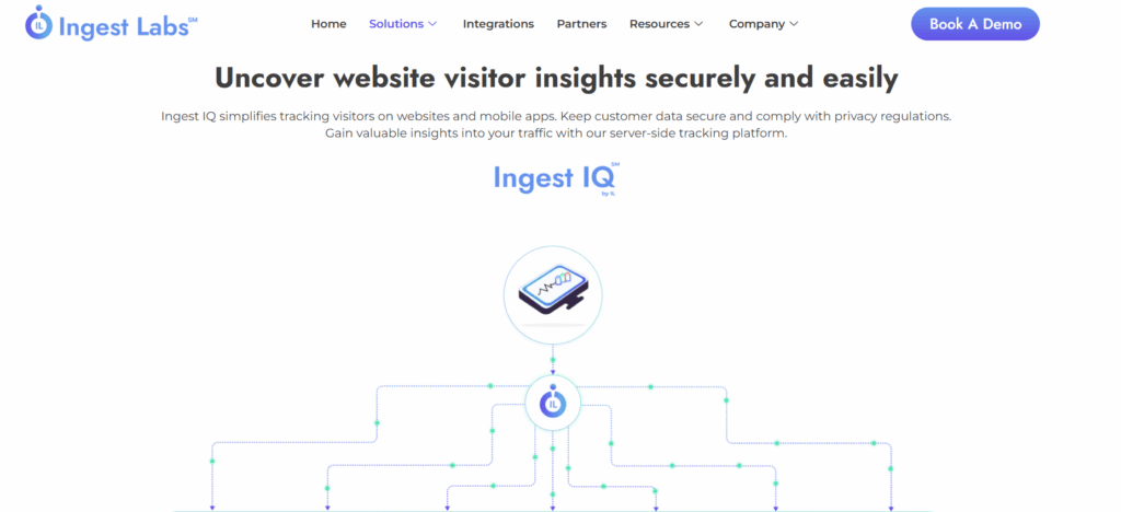 Ingest Labs homepage