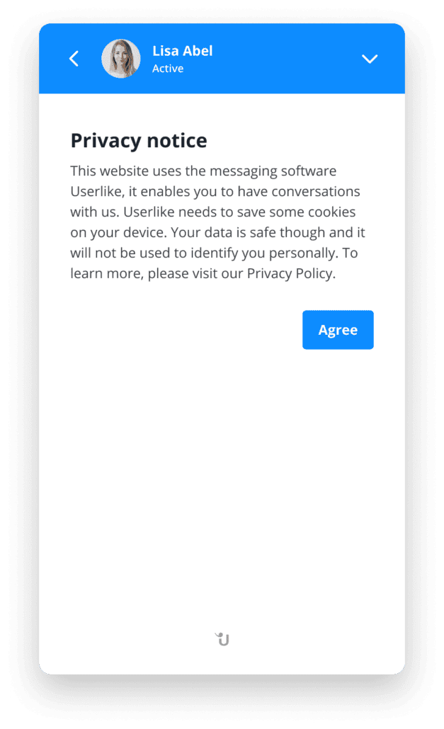userlike-privacy-disclaimer